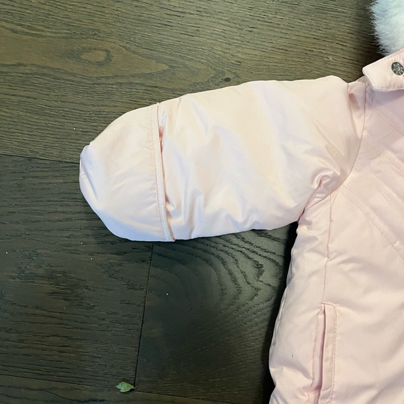Baby gap pink down filled snowsuit 3-6M brand new - Picture 3 of 6